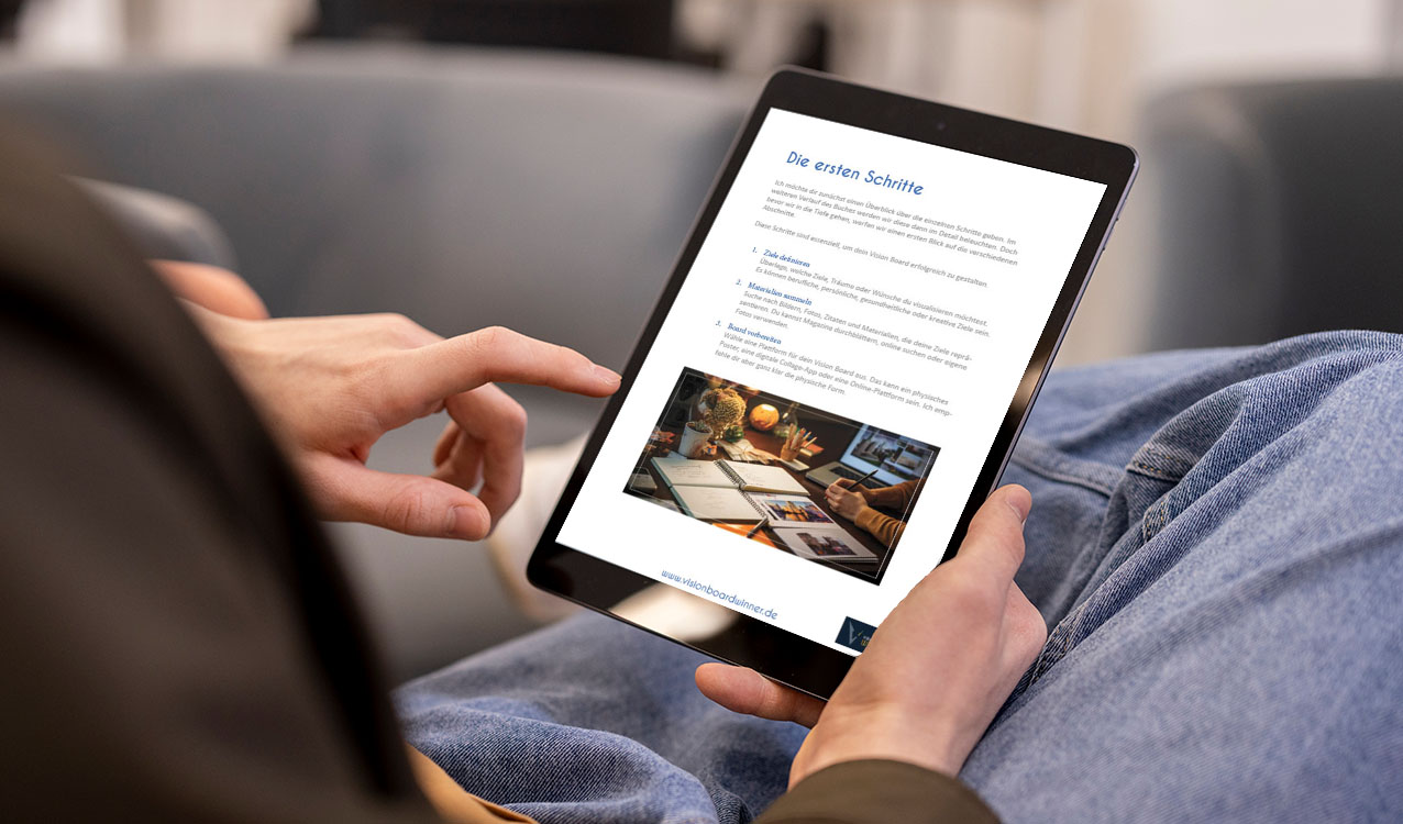 eBook Vision Board Winner